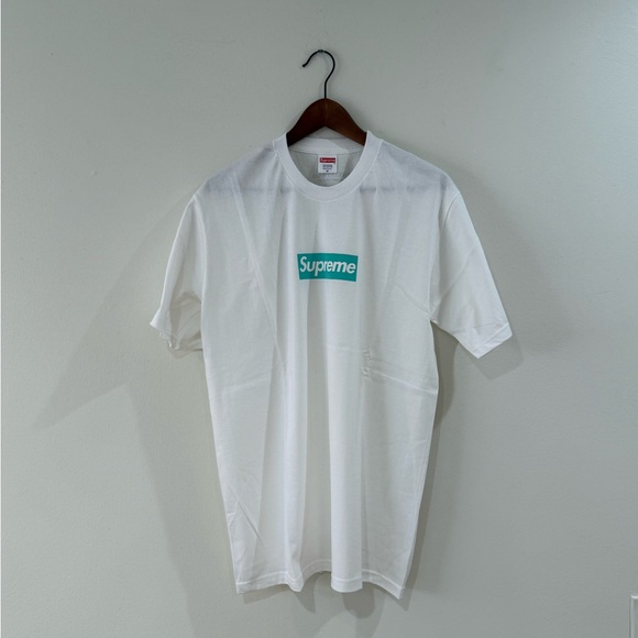 激レア•希少サイズXL】Supreme Tiffany ボックスロゴ Tシャツ Supreme